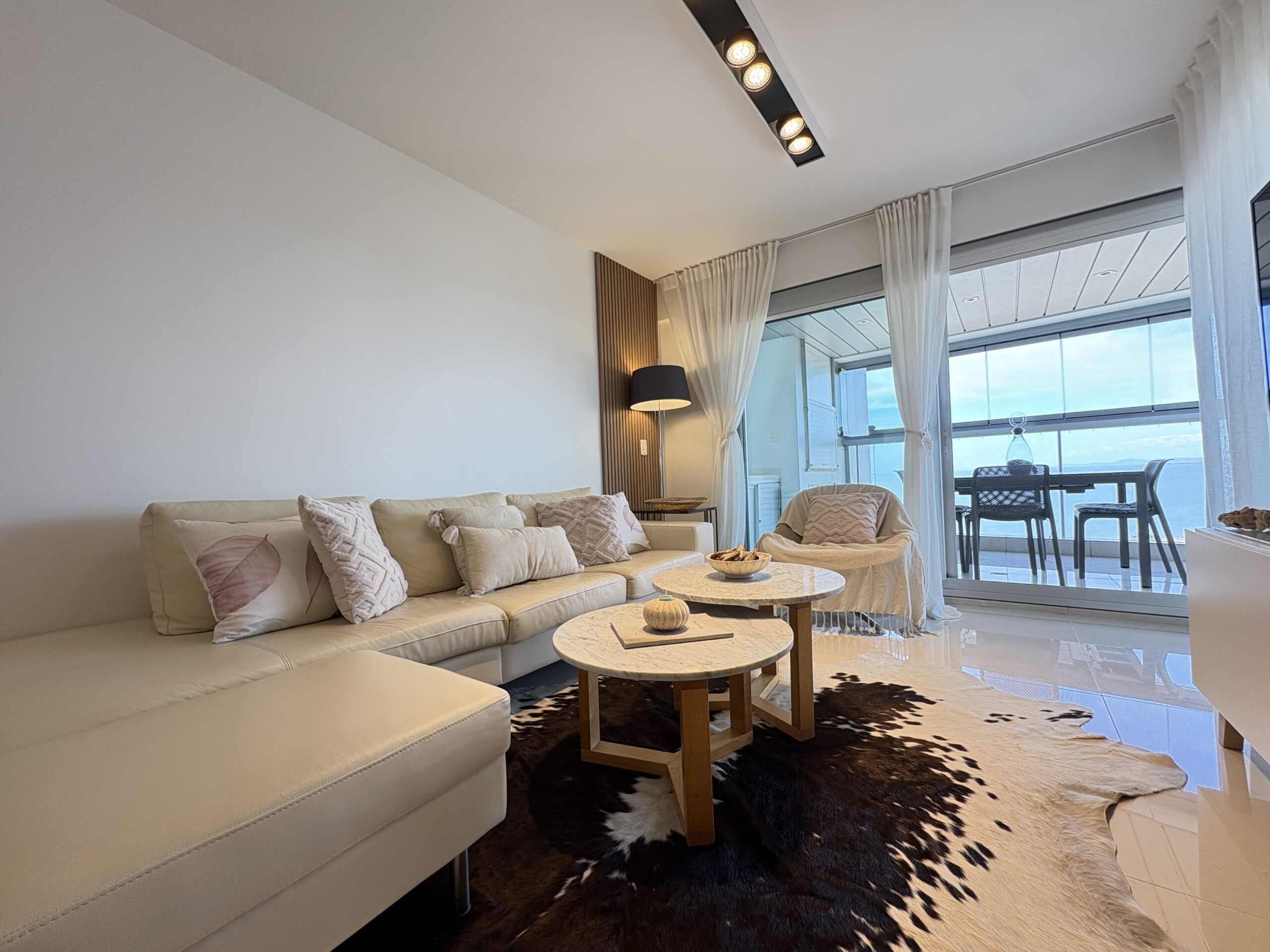 Departamento en Punta del Este con vista al mar